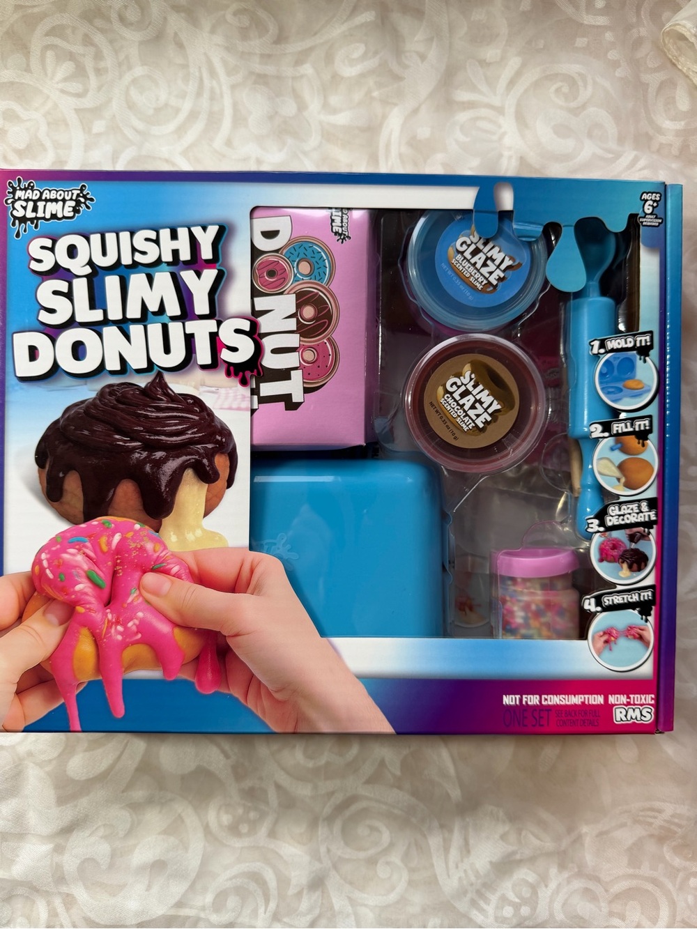 🍩✨ NIB RMS Crazy Fun – Mad About Slime | Squishy Slimy Donuts! 💕🫧